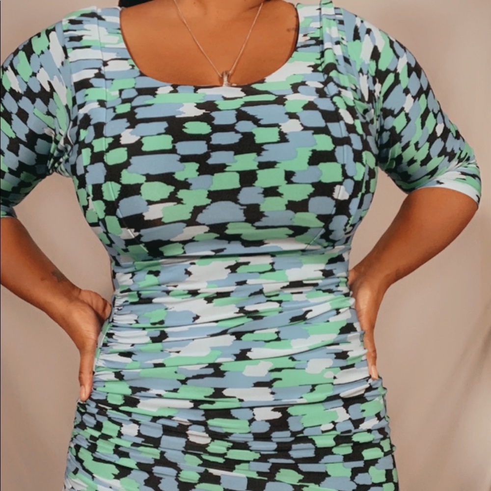 Short multicolor dress